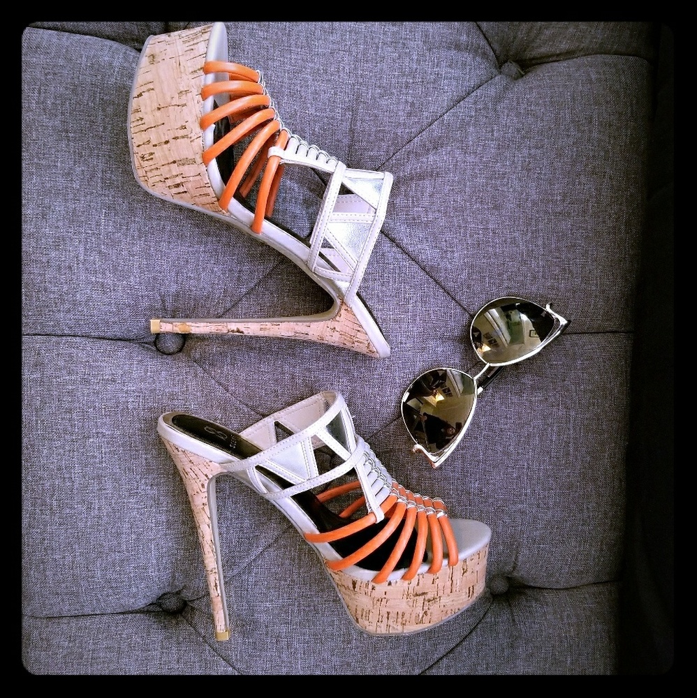 Cork Platform Heels